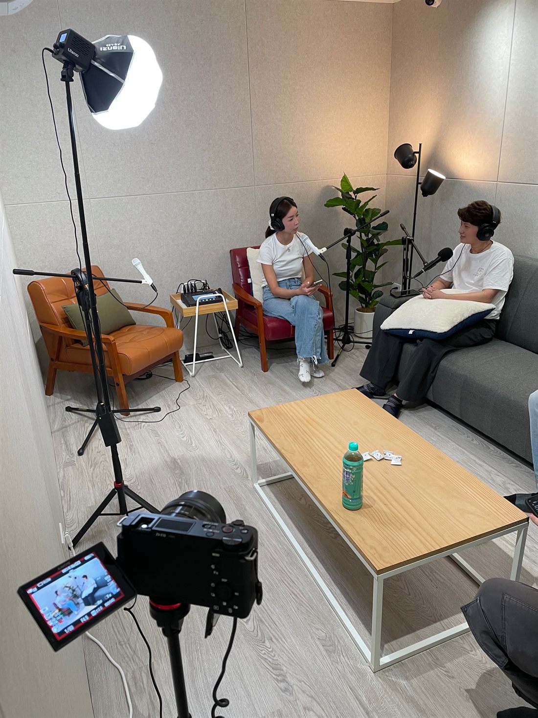 放大製作錄音現場